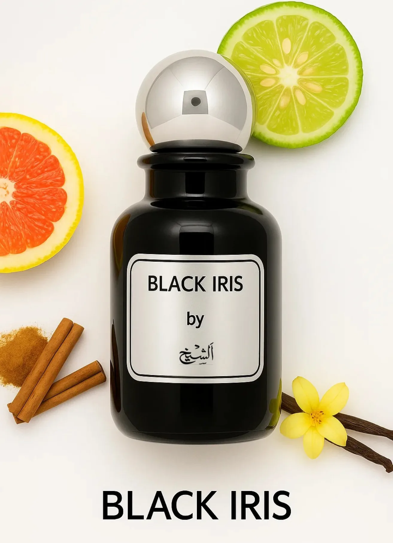 Black Iris 50ml Perfume by الشيخ