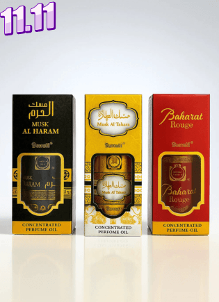 3 Most Wanted Surrati Attars 100ml Pack Deal