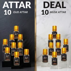 50/50 Attar Deal - Ultimate Oud & Musk Bundle Pack